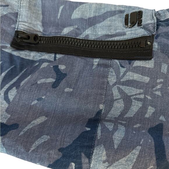 RAW G-Star Men's Rackam DC Deconstructed Bomber Jacket Blue Camo, size M - Picture 7 of 11